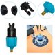 thumbnail image 1 of 1 adaptador de bomba para tabla de remo, adaptador de bomba para kayak con 4 boquillas de válvula de aire para kayak/cama inflable/tabla de remo/barco, convertidor de válvula de aire ZefeiWu 8390612597114, 1 of 1