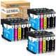 thumbnail image 1 of Cartucho de tinta de repuesto compatible para impresora de inyección de tinta Brother LC103 de alto rendimiento, LC103XL negro, LC103XL cian, LC103XL magenta, LC103XL amarillo., 1 of 1