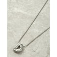 thumbnail image 4 of No Boundaries Silvertone Initial Bubble Letter Necklace, 1 Piece, Letter D, 4 of 4