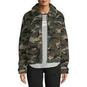 EV1 from Ellen DeGeneres Camo Printed Sherpa Jacket Women's