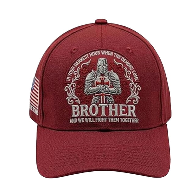 Bookk Brotherhood Of Cap Medieval Hat Adjustable Baseball Cap. For Veterans Brotherhood Groups
