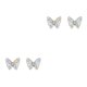 thumbnail image 1 of Minnieouse Trendy And Stylish Fashion Statement Stud And Girls Unique Girls Dainty Stud Earrings For Earrings Lightweight 2Conjunto, 1 of 6