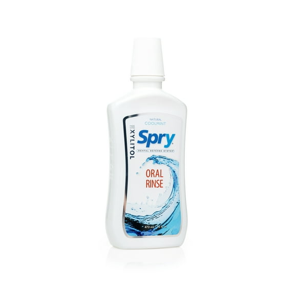 Spry Oral Rinse Coolmint 16 Oz