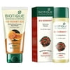 Biotique Bio Honey Gel Refreshing Foaming Face Wash, 150ml And Biotique Bio Berberry Hydrating Cleanser For All Skin Types, 120Ml