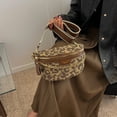 thumbnail image 6 of HUISZJ Leopard Printed Shoulder Bag, Trendy Fanny Crossbody Bag with Adjustable Strap, Fashion Sling Bag for Women Work Travel Outdoor (Brown), 6 of 10