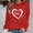 Pink, variant on WTXUE Valentine Pullover Sweatshirt Love Heart Printed Sweatshirts Graphic Tunic Sweatshirts Trendy Sweatshirts Pull Over Sweatshirt Long Sleeve Sweatshirt Fall Sweatshirts Hot Pink L