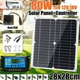 thumbnail image 3 of Kit de cargador de batería de panel solar de 12W y 18V Carga monocristalina para teléfonos móviles y cámaras deportivas, 3 of 5