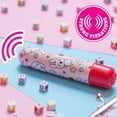 thumbnail image 5 of The Collection By Blush® | Mini Sweet Bunny Red 3.5-Inch Vibrating Bullet, 5 of 7