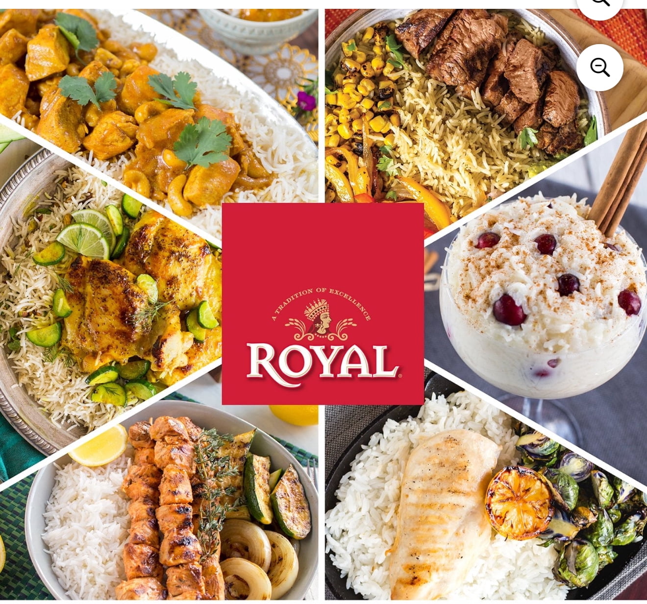 Royal White Basmati Rice ( 1 Pack of 20 Lb)