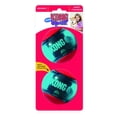 thumbnail image 3 of Kong pelota squeezz action red 2 piezas grande Kong Kong Juguetes, 3 of 3