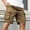 (Casual 66)Brown, variant on Mens Shorts Fashion Breeches Summer Solid Color Casual Sports Large Pocket Trendy Versatile Straight Leg Short Pants