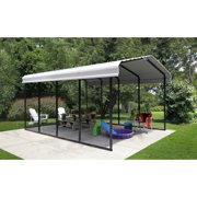 Arrow 20 x 12 x 9 ft Eggshell Carport