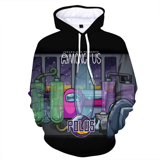 BAMAIA Among Us Merch Fun Teen Sweat à Capuche Confortable Classique Garçon Fille
