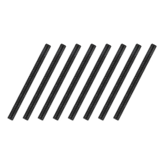 8Pcs Fully All Threaded Rod, 5/16" Thread 18 Pitch 3-1/2" Length Carbon Steel Long Threaded Screw