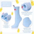 thumbnail image 2 of LAICAIW Womens Soft Cute Funny Animal Designe Microfiber Slipper Socks Cozy Fuzzy Winter Warm Socks, 2 of 6