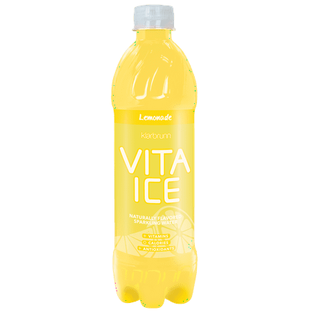 Klarbrunn Vita Ice Lemonade Sparkling Water, 17 Fl. Oz.