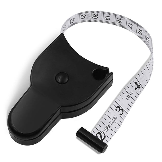 Inteprter Regla de medición de la cinta de medición de la aptitud del cuerpo de la tela autoajustable niños 60 pulgadas 150 cm herramientas de Type3 NO3