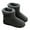 Dark Grey, variant on Dytern Winter,1Pair Winter Women Home Boots Thicken Non-skid Warm Boots Knitted Shoes