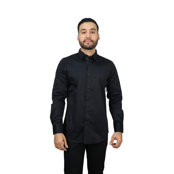 Camisa Platini TKL10847 Black Para Hombre 1 Pz