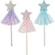 thumbnail image 1 of 3 varitas de hadas con purpurina de 3 colores, varitas de princesa estrella, varitas de hadas de ángel con lentejuelas de poliéster de colores, decoración mágica con luces espolvoreadas, 1 of 8