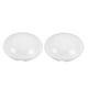 thumbnail image 2 of 2 piezas de cubiertas de luz de techo de montaje empotrado, cubiertas de luces colgantes de repuesto de pantalla de seta de plástico para lámparas de araña, accesorios de iluminación de techo, 2 of 5