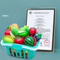 thumbnail image 5 of Juguete para cortar frutas Che Che Le Girl Simulación de canasta de pastel de verduras Juego de cocina de juguete para niños, 5 of 5