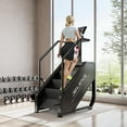 thumbnail image 3 of Commercial Grade Stair Stepper Machine with LED Screen, 440 LBS Capacity - 15 Resistance Levels, 24-164 Steps/Minute, Home Cardio Workout Machine, 3 of 11