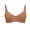 Coffee, variant on MVRLSH Sports Jelly Bras for Women Balconette Underwire Unlined Plus Size Smooth Neck Support Underwear Strapless Bra