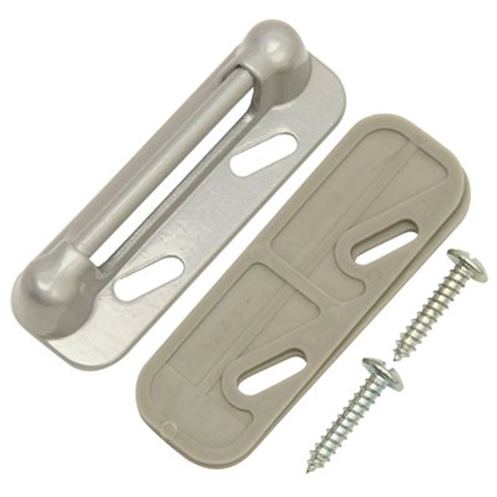 DOOR STRIKE PLATE ALUMINUM per 19 Each