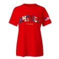 thumbnail image 4 of MEICHEN Women's Retro 250th Anniversary Casual T Shirt Flag Patriotic Shirt Summer Cotton Short Sleeve Tops, 4 of 4