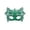 A004- Green, variant on Green Glitter Lace Masquerade Mask 9 Inch Venetian Eye Mask for Masquerade Party Halloween Accessory Women and Men Festive Party Mask, 1 Pack