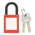 thumbnail image 2 of Tagout Lock, UV Proof Rustproof   Impact Resistant With Brass Keys For Industrial Equipment, 2 of 8