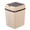 Beige, variant on Touchless Trash Can W/ Lid Battery Operated Modern Rubbish Can for Household Bathroom - White