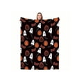 thumbnail image 2 of Halloween Decor Blanket: Soft, Primitive, Retro & Cute Design, All-Season Lightweight Warm Throw for Sofa, Bed, Camping, Travel, Gift, 2 of 13