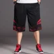 thumbnail image 2 of Pantalones cortos masculinos de baloncesto de secado rápido, pantalones cortos para hombre, bermudas de entrenamiento, moda esencial con estilo coreano, ropa elegante, 2 of 5
