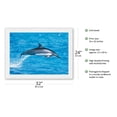 thumbnail image 2 of Hawaiian Spinner Dolphin (Nai'a) - From an Original Color Photograph by Michael S. Nolan - Japanese Unryu Rice Paper Art Print 24 x 32 in, 2 of 4