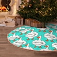 thumbnail image 5 of Fotbe Strong Goose Pattern Christmas Tree Skirt, Tree Skirts Plush Christmas Decorations, Christmas Tree Skirts Xmas Decorations Holiday Party Decor-30", 5 of 6