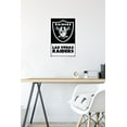 thumbnail image 6 of NFL Las Vegas Raiders - Logo 21 Wall Poster, 14.725" x 22.375", 6 of 6