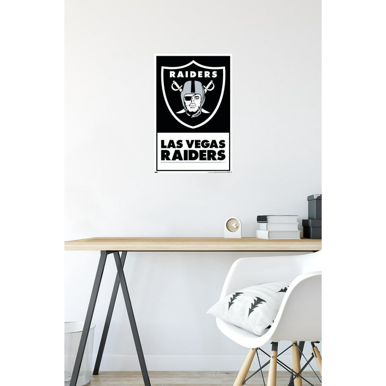 NFL Las Vegas Raiders - Logo 21 Wall Poster, 14.725' x 22.375'