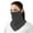Dark Gray, variant on Xfvqtps Womens Face Mask Neck Scarf Integrated with Ear Loops Mesh Breathable Ice Silk Cool Solid Color UV Protection Sun Protective Sunshade Multipurpose Cycling Mask White
