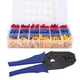 thumbnail image 4 of Kit de conector de cable de 300 piezas con engarzadora de línea de varios tamaños para aplicaciones automotrices de barcos, 4 of 9