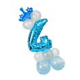 thumbnail image 4 of simhoa Numbers 0-9 Latex Balloons Anniversary Party Favor Number 4, 4 of 4