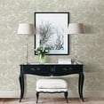 thumbnail image 2 of Chesapeake Blyth Grey Toile Unpasted Non Woven Wallpaper, 20.5-in by 33-ft, 56.4 sq. ft., 2 of 3