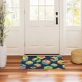 thumbnail image 3 of Yayeee Doormat for Indoor Entrance 32" x 20" Non Slippery Floor Rug, Green Cubes, 3 of 8