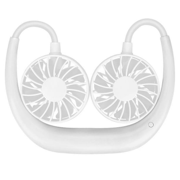 Ventilador de cuello, ventiladores de cuello portátiles, ventiladores personales recargables para su cuello, ventilador portátil, aire acondicionado para el cuello, ventilador de cuello con