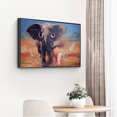 thumbnail image 4 of Cuadros Decorativos Elefante 5D DIY Diamond Painting Kits Resina Ronda completa Likrtyny embutido en tela, 4 of 9