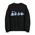 thumbnail image 4 of Moonsky Sudadera pop Demon Hun/er, sudadera Huntrix con cuello redondo, jersey de manga larga para mujer y hombre, ropa de calle, moda urbana (Negro S), 4 of 4