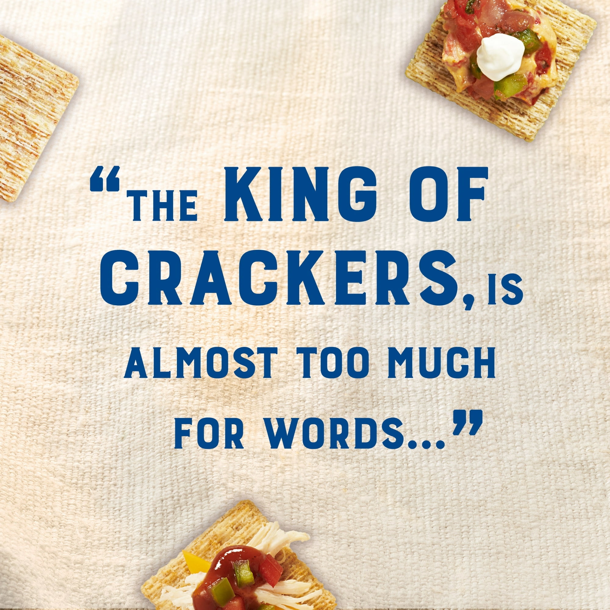Pack of 2 Triscuit Original Whole Grain Wheat Crackers, Vegan Crackers, Healthy Snacks, Family Size, 12.5 oz-With Bowl