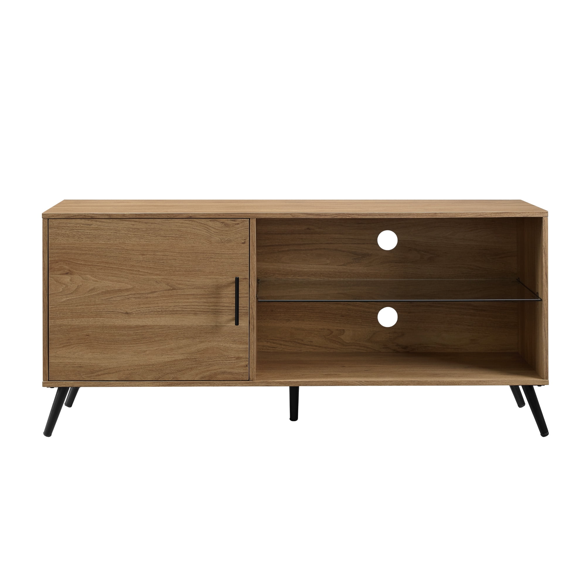 Desert Fields Thea English Oak TV Stand for TVs Up to 52"