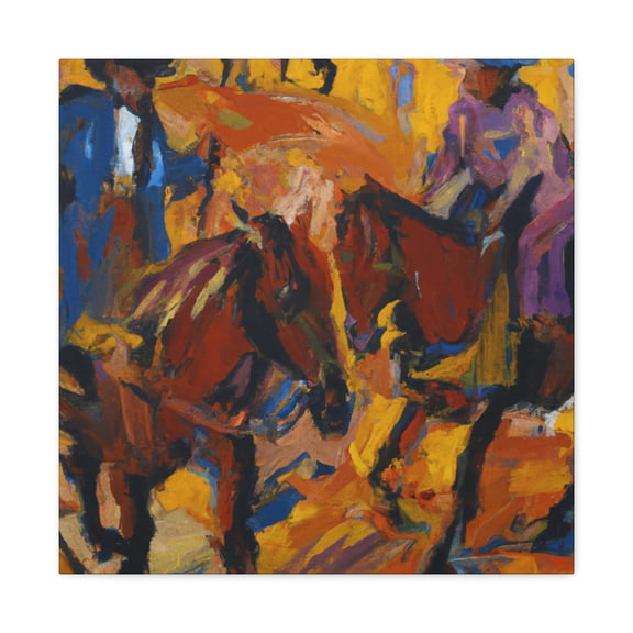 Chuck Wagon Freedom Expression - Canvas